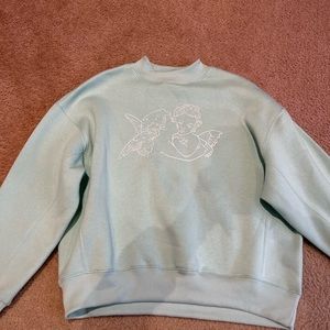 Forever 21 Turtleneck Angel Sweater